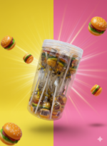 Gourmet Gummy Burger Skewers – (18pcs) *20 - Image 2